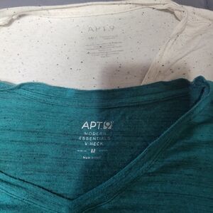 Apt. 9 Teal V-Neck Women's Top